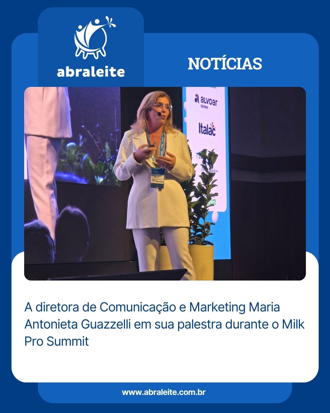 ABRALEITE presente com grande comitiva no Milk Pro Summit
