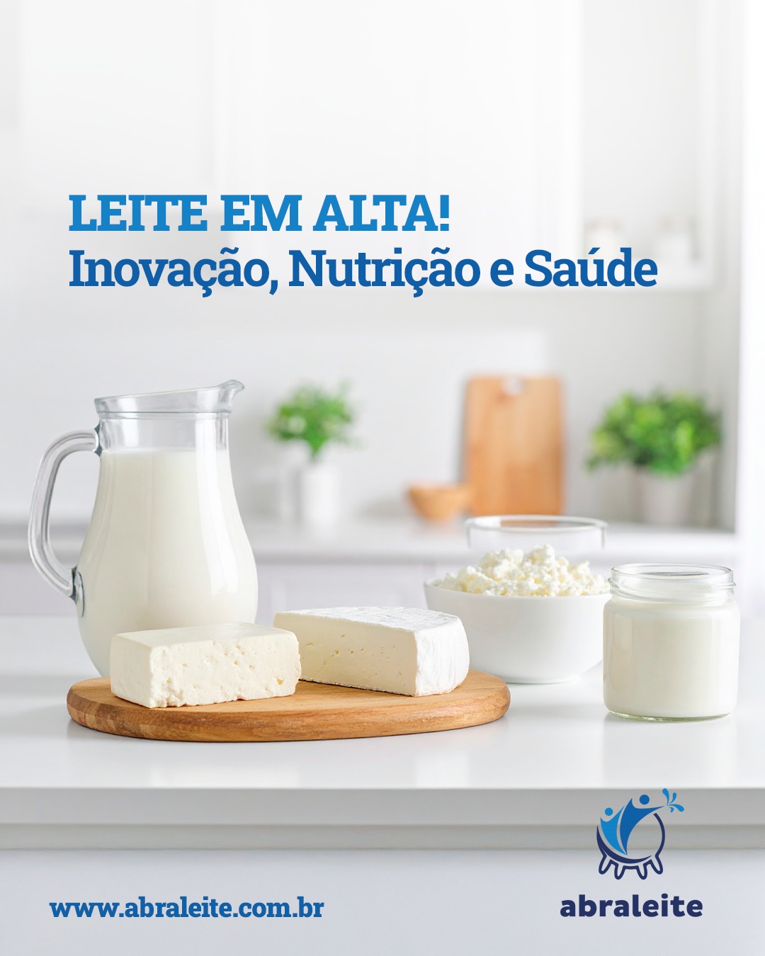 Leite em alta!