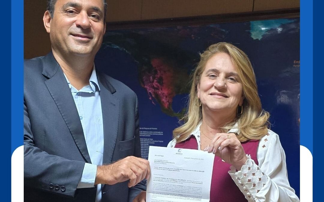 ABRALEITE agradece apoio da Embrapa e reforça parceria para a 4ª edição do Fórum Nacional do Leite