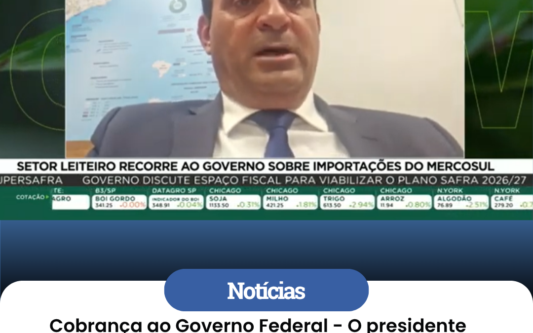 Presidente da ABRALEITE, Geraldo Borges, concedeu uma entrevista para o AgroMais sobre os impactos das importações de leite em pó